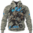 Lions Camo Mascot Limited Edition Hoodie T-shirt Sweatshirt All Merchandise