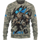 Lions Camo Mascot Limited Edition Hoodie T-shirt Sweatshirt All Merchandise