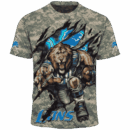 Lions Camo Mascot Limited Edition Hoodie T-shirt Sweatshirt All Merchandise