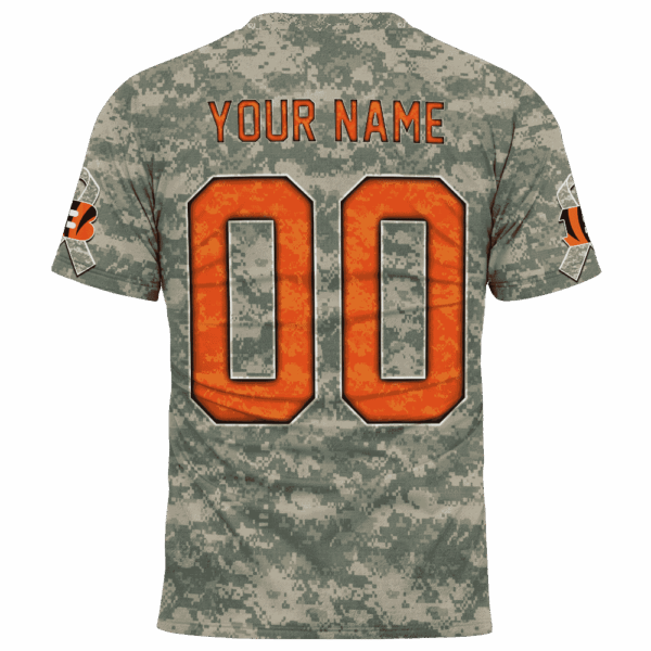 Bengals Camo Mascot Limited Edition Hoodie T-shirt Sweatshirt All Merchandise - Image 6