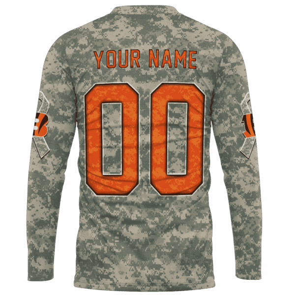 Bengals Camo Mascot Limited Edition Hoodie T-shirt Sweatshirt All Merchandise - Image 8