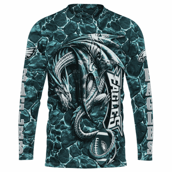 Eagles Legend Dragon Limited Edition Hoodie T-shirt Sweatshirt All Merchandise - Image 7