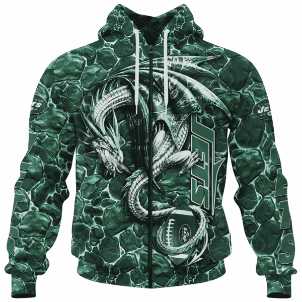 Jets Legend Dragon Limited Edition Hoodie T-shirt Sweatshirt All Merchandise - Image 4