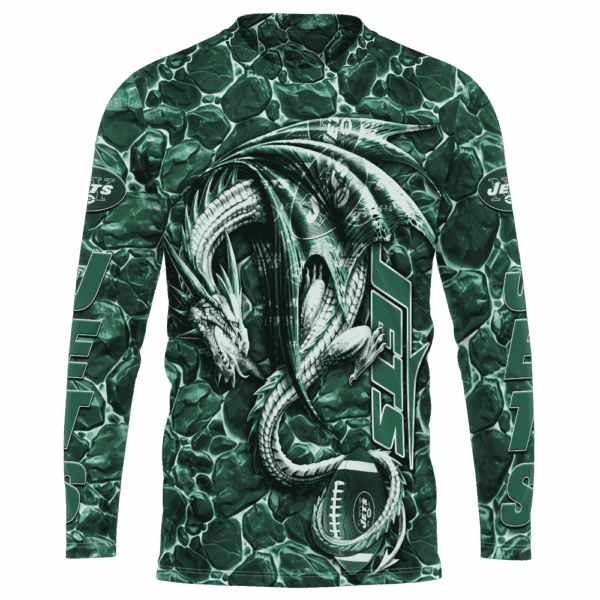 Jets Legend Dragon Limited Edition Hoodie T-shirt Sweatshirt All Merchandise - Image 7