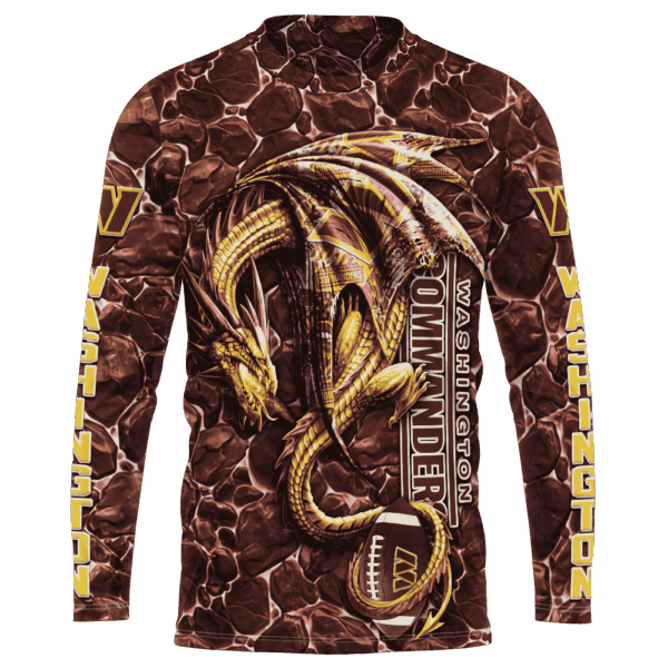 Commanders Legend Dragon Limited Edition Hoodie T-shirt Sweatshirt All Merchandise - Image 7