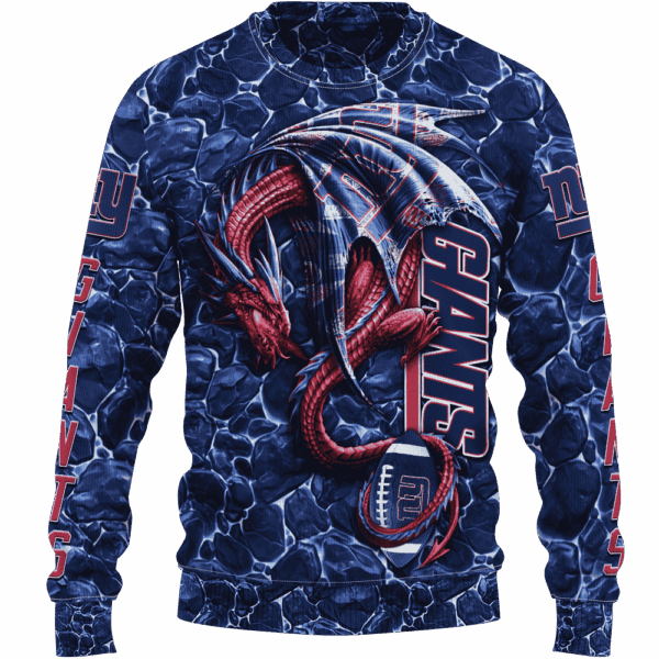 Giants Legend Dragon Limited Edition Hoodie T-shirt Sweatshirt All Merchandise - Image 2