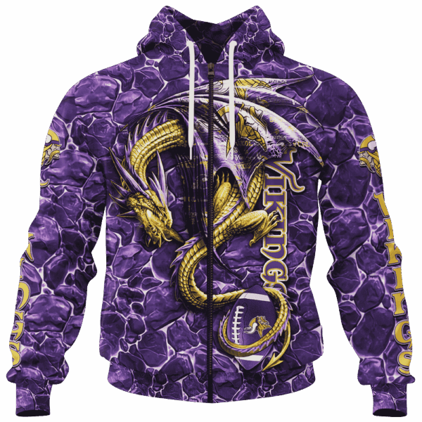 Vikings Legend Dragon Limited Edition Hoodie T-shirt Sweatshirt All Merchandise - Image 4
