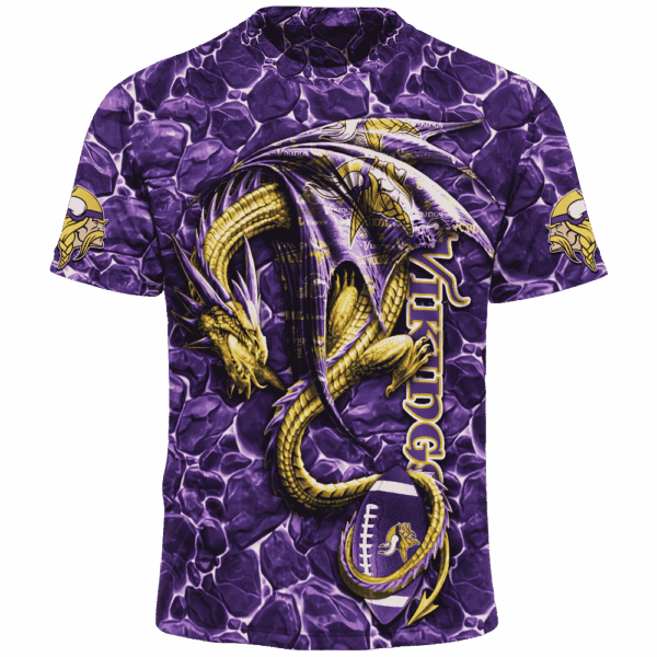 Vikings Legend Dragon Limited Edition Hoodie T-shirt Sweatshirt All Merchandise - Image 5