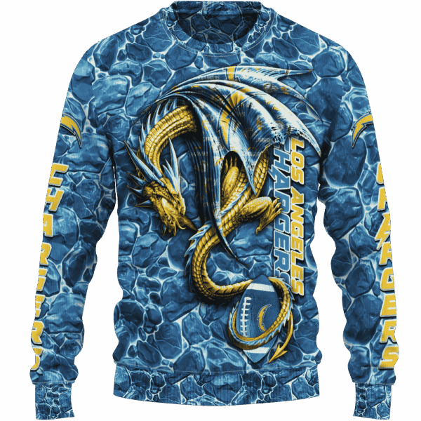 Chargers Legend Dragon Limited Edition Hoodie T-shirt Sweatshirt All Merchandise - Image 2