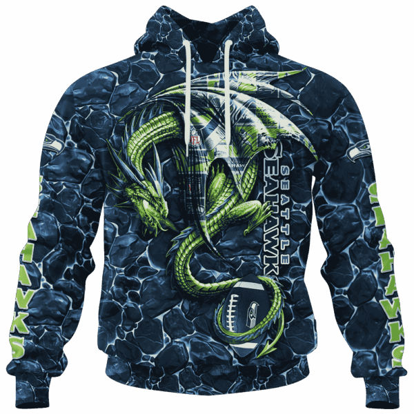 Seahawks Legend Dragon Limited Edition Hoodie T-shirt Sweatshirt All Merchandise