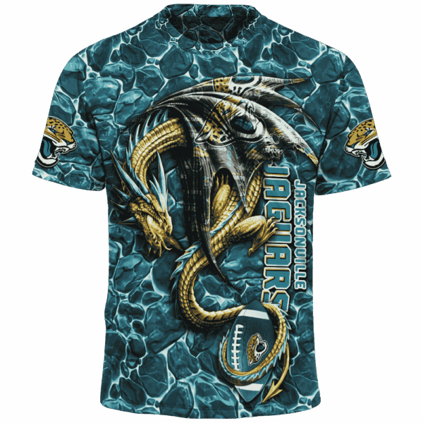 Jaguars Legend Dragon Limited Edition Hoodie T-shirt Sweatshirt All Merchandise - Image 5