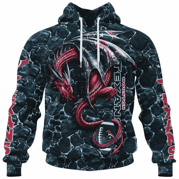 Texans Legend Dragon Limited Edition Hoodie T-shirt Sweatshirt All Merchandise