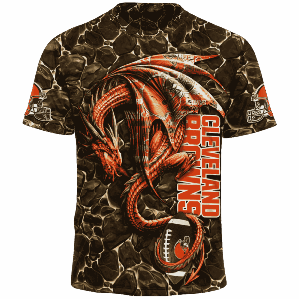 Browns Legend Dragon Limited Edition Hoodie T-shirt Sweatshirt All Merchandise - Image 5