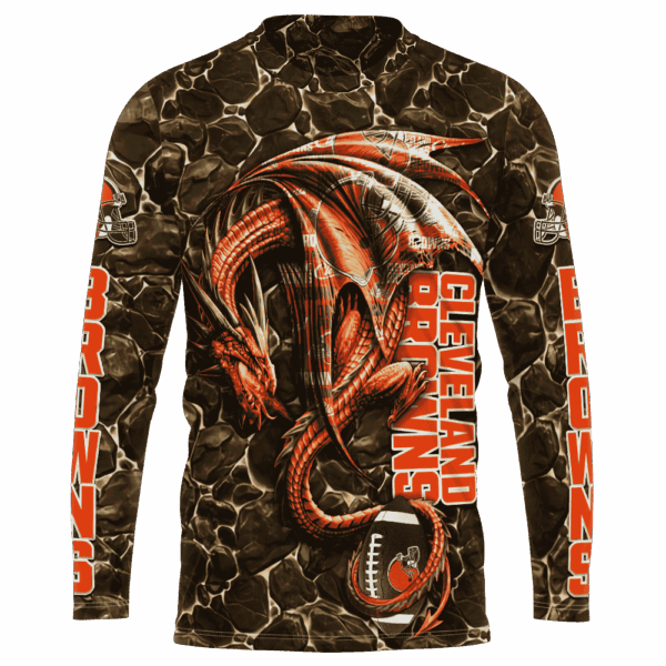 Browns Legend Dragon Limited Edition Hoodie T-shirt Sweatshirt All Merchandise - Image 7