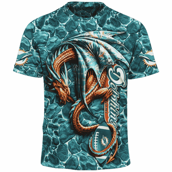 Dolphins Legend Dragon Limited Edition Hoodie T-shirt Sweatshirt All Merchandise - Image 5
