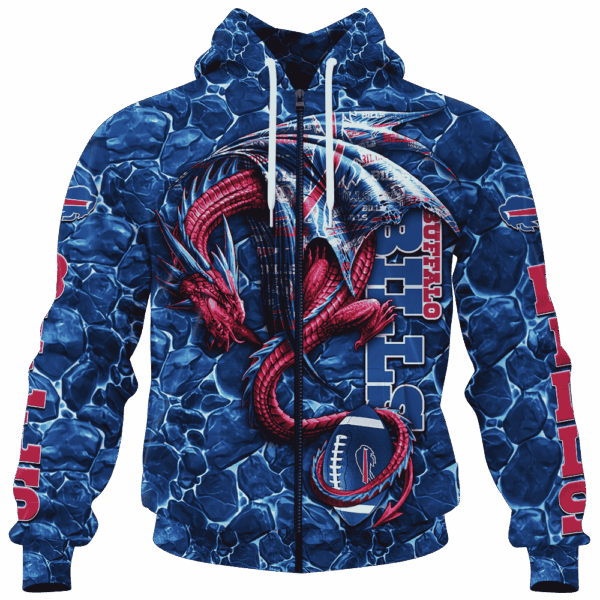 Bills Legend Dragon Limited Edition Hoodie T-shirt Sweatshirt All Merchandise - Image 4