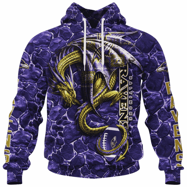 Ravens Legend Dragon Limited Edition Hoodie T-shirt Sweatshirt All Merchandise