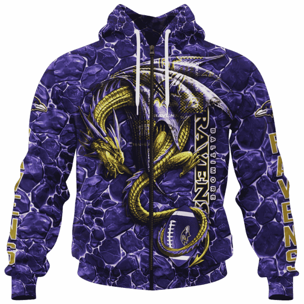 Ravens Legend Dragon Limited Edition Hoodie T-shirt Sweatshirt All Merchandise - Image 4