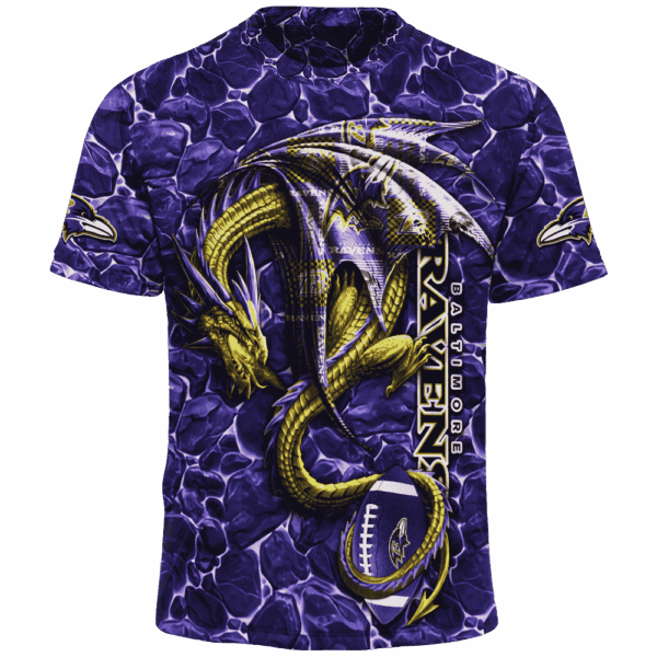 Ravens Legend Dragon Limited Edition Hoodie T-shirt Sweatshirt All Merchandise - Image 5