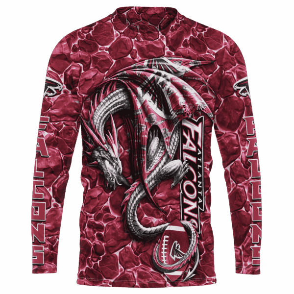 Falcons Legend Dragon Limited Edition Hoodie T-shirt Sweatshirt All Merchandise - Image 7