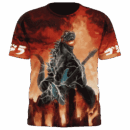 Godzilla Play Guitar Hoodie T-shirt Sweatshirt All Merchandise