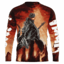 Godzilla Play Guitar Hoodie T-shirt Sweatshirt All Merchandise