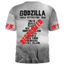 Godzilla World Destruction Tour Hoodie T-shirt Sweatshirt All Merchandise