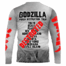 Godzilla World Destruction Tour Hoodie T-shirt Sweatshirt All Merchandise