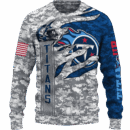 Titans Camo US Limited Edition Hoodie T-shirt Sweatshirt All Merchandise