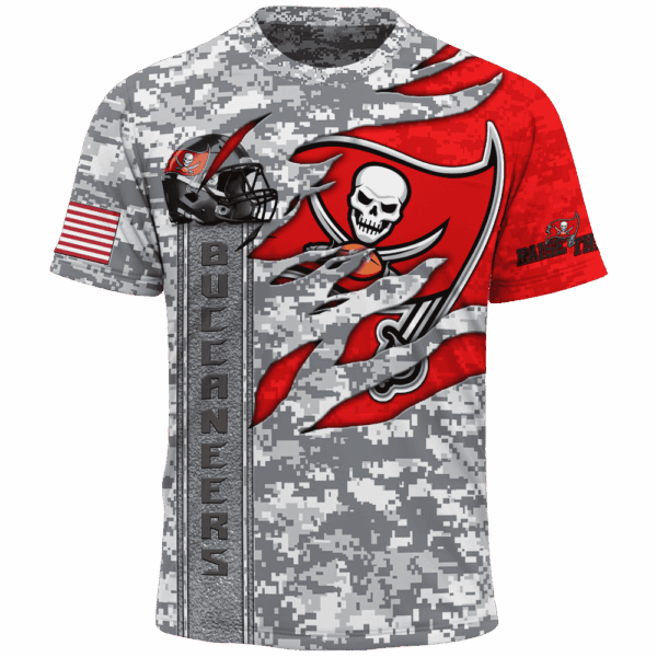 Buccaneers Camo US Limited Edition Hoodie T-shirt Sweatshirt All Merchandise - Image 5