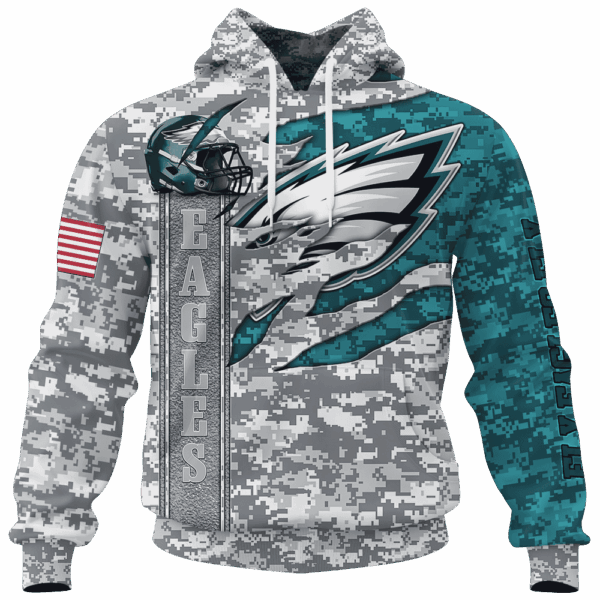 Eagles Camo US Limited Edition Hoodie T-shirt Sweatshirt All Merchandise