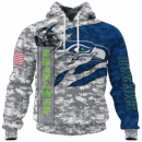 Seahawks Camo US Limited Edition Hoodie T-shirt Sweatshirt All Merchandise