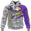Vikings Camo US Limited Edition Hoodie T-shirt Sweatshirt All Merchandise