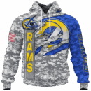 Rams Camo US Limited Edition Hoodie T-shirt Sweatshirt All Merchandise