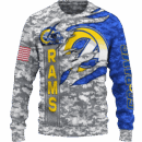 Rams Camo US Limited Edition Hoodie T-shirt Sweatshirt All Merchandise