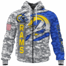 Rams Camo US Limited Edition Hoodie T-shirt Sweatshirt All Merchandise