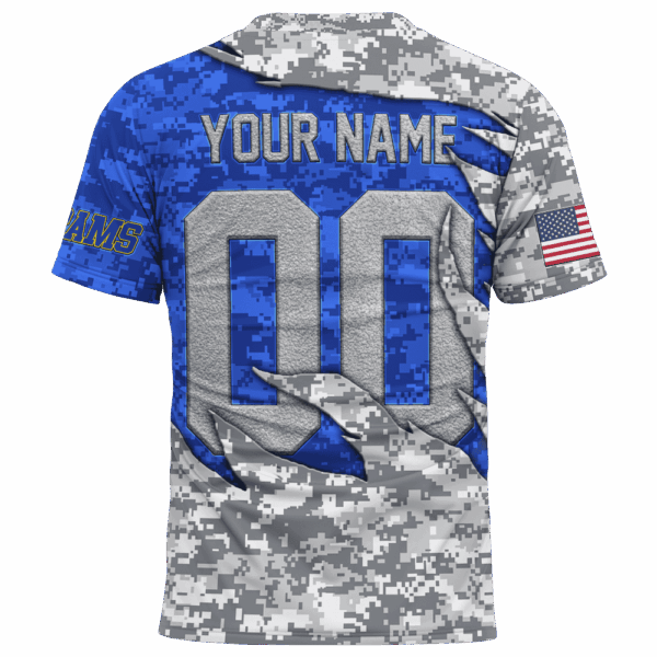 Rams Camo US Limited Edition Hoodie T-shirt Sweatshirt All Merchandise - Image 6