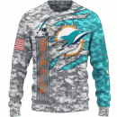 Dolphins Camo US Limited Edition Hoodie T-shirt Sweatshirt All Merchandise