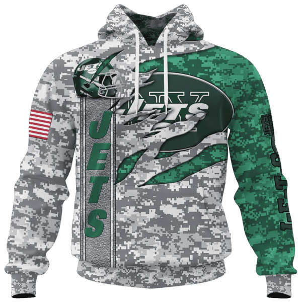 Jets Camo US Limited Edition Hoodie T-shirt Sweatshirt All Merchandise