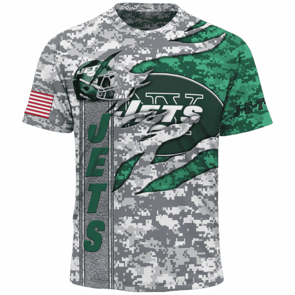 Jets Camo US Limited Edition Hoodie T-shirt Sweatshirt All Merchandise - Image 5