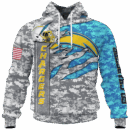 Chargers Camo US Limited Edition Hoodie T-shirt Sweatshirt All Merchandise