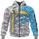 Chargers Camo US Limited Edition Hoodie T-shirt Sweatshirt All Merchandise