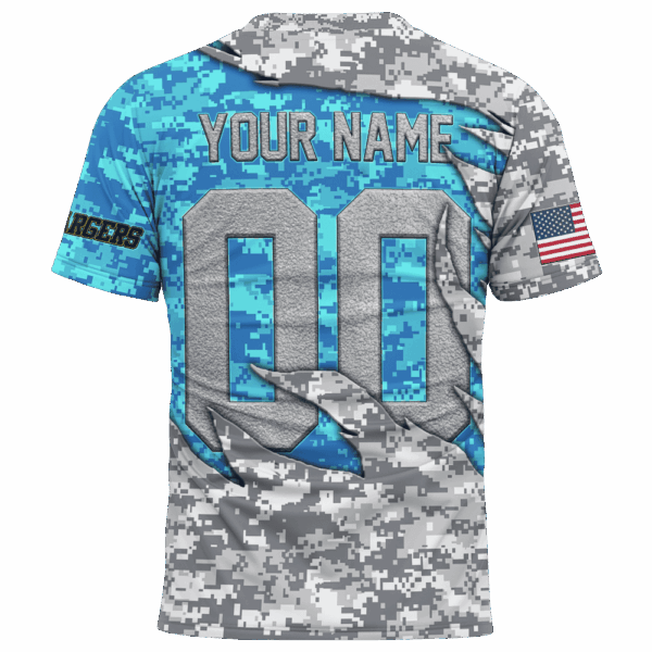 Chargers Camo US Limited Edition Hoodie T-shirt Sweatshirt All Merchandise - Image 6