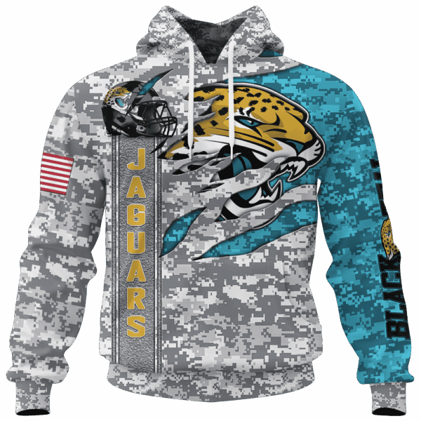 Jaguars Camo US Limited Edition Hoodie T-shirt Sweatshirt All Merchandise