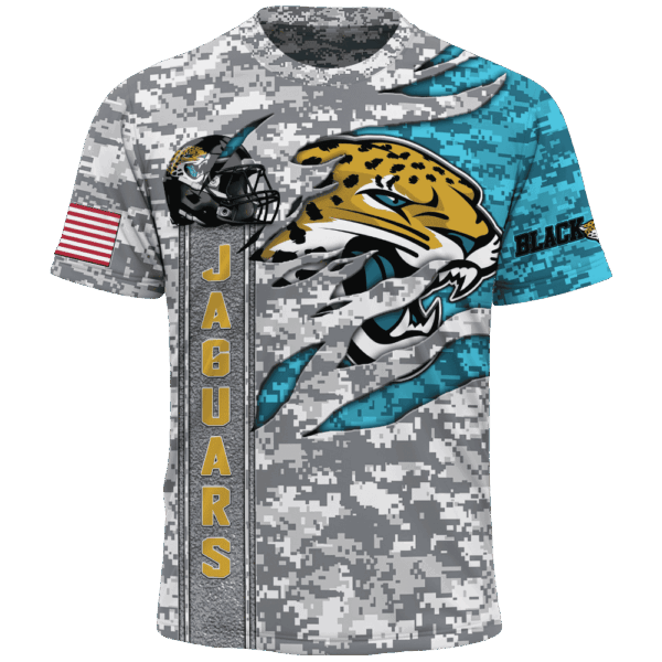 Jaguars Camo US Limited Edition Hoodie T-shirt Sweatshirt All Merchandise - Image 5