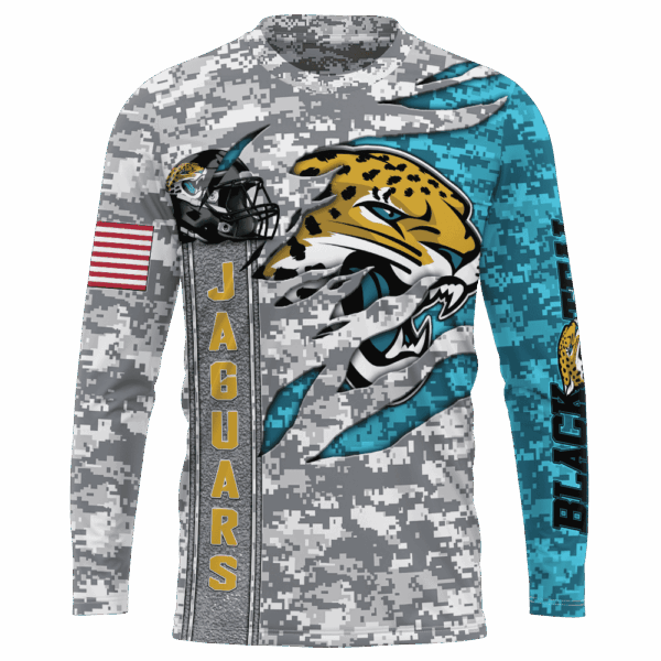 Jaguars Camo US Limited Edition Hoodie T-shirt Sweatshirt All Merchandise - Image 7