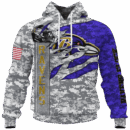 Ravens Camo US Limited Edition Hoodie T-shirt Sweatshirt All Merchandise