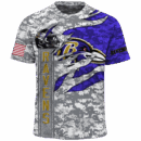 Ravens Camo US Limited Edition Hoodie T-shirt Sweatshirt All Merchandise