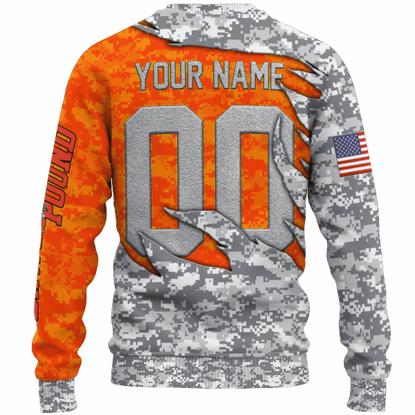 Browns Camo US Limited Edition Hoodie T-shirt Sweatshirt All Merchandise - Image 3