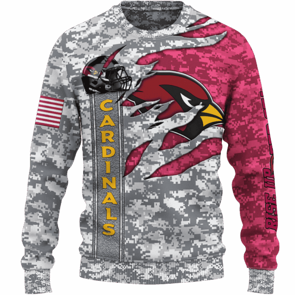 Cardinals Camo US Limited Edition Hoodie T-shirt Sweatshirt All Merchandise - Image 2